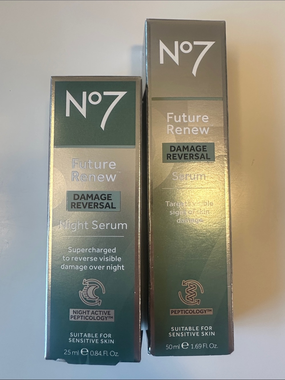 No7 Future Renew Damage Reversal Day & Night Serum (2 pack)